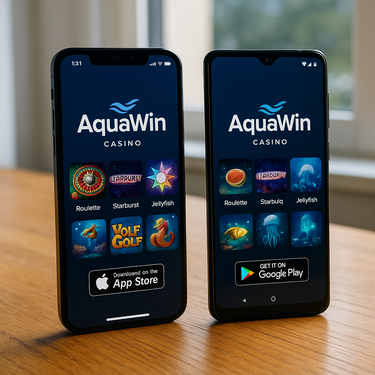 AquaWin - Ingen apper nødvendig - iOS og Android optimalisert